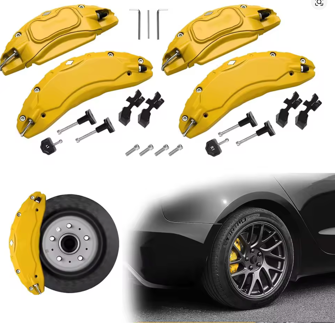 Cache Etrier Tesla Modèle 3 2017 - 2023 & 2024 +