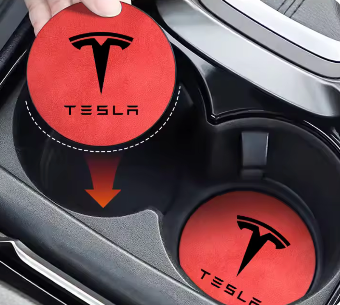 Support Gobelet Tesla – Dessous de Verre Antidérapant